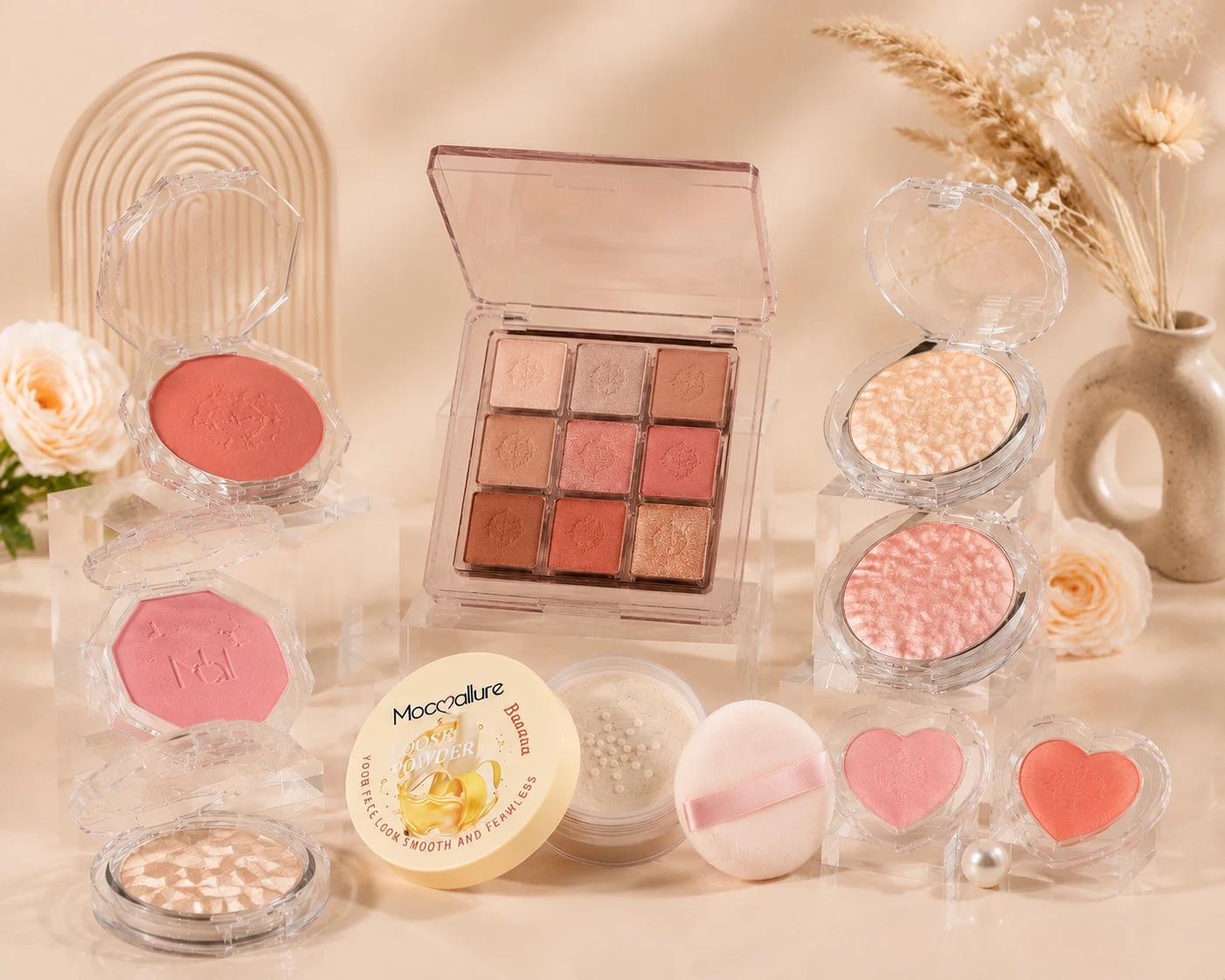 Mocoallure OEM makeup products