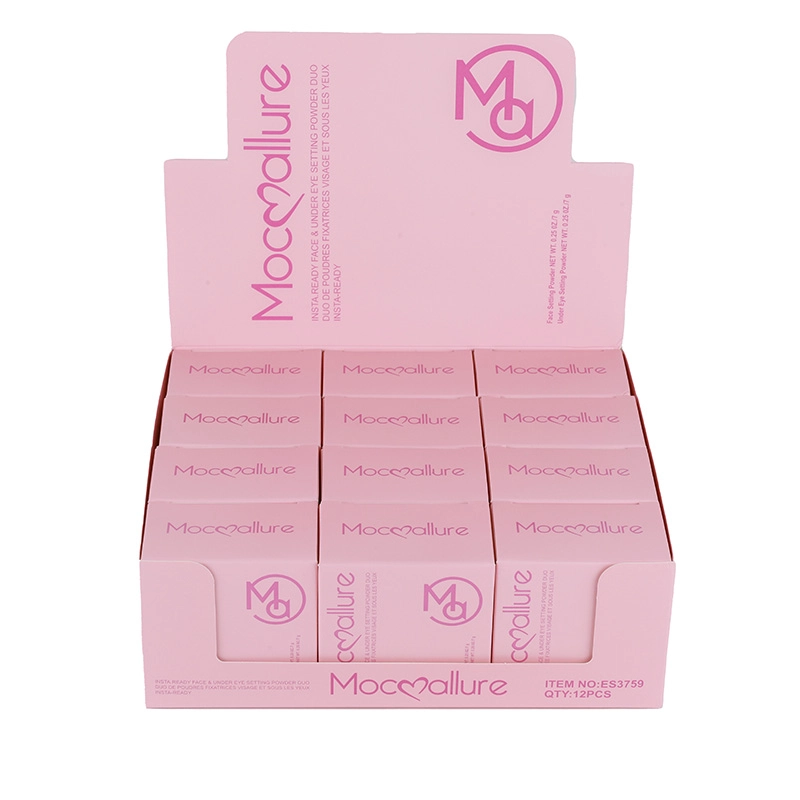 mocoallure private label setting powder packaging